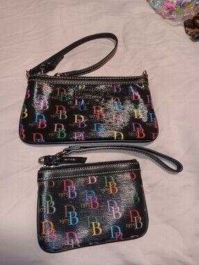 Set Of 2 Db75 Dooney Bourke Wristlets